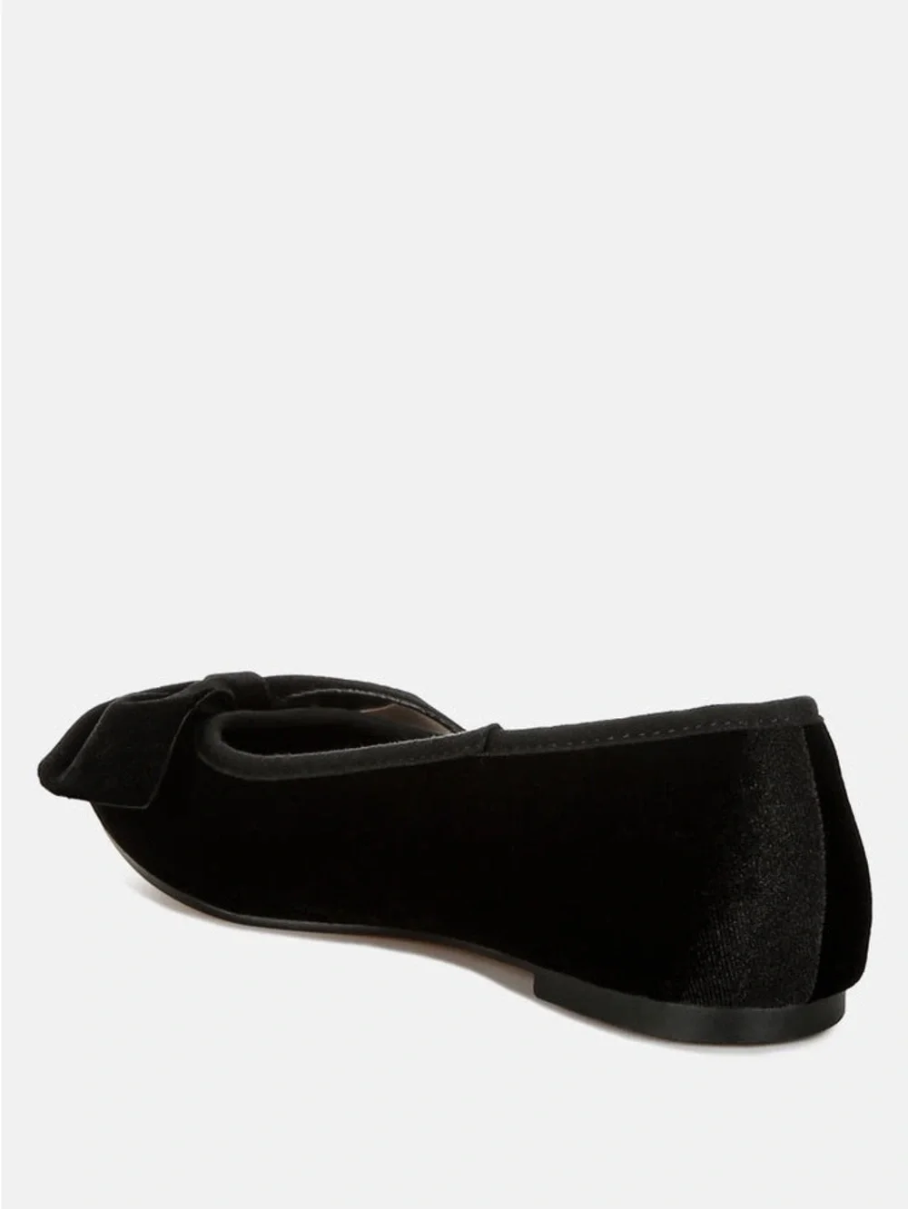 Rag & Co POTHOS LUXURIOUS VELVET BOW BALLERINAS NWT Size 9